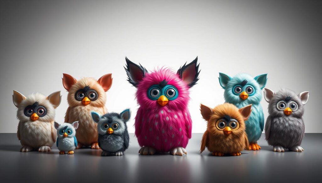 evolution of furby